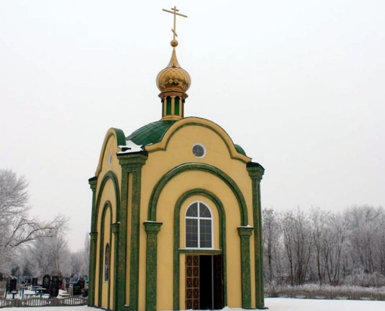 Каплиця парафії на цвинтарі на честь Блаженої Матрони Московської