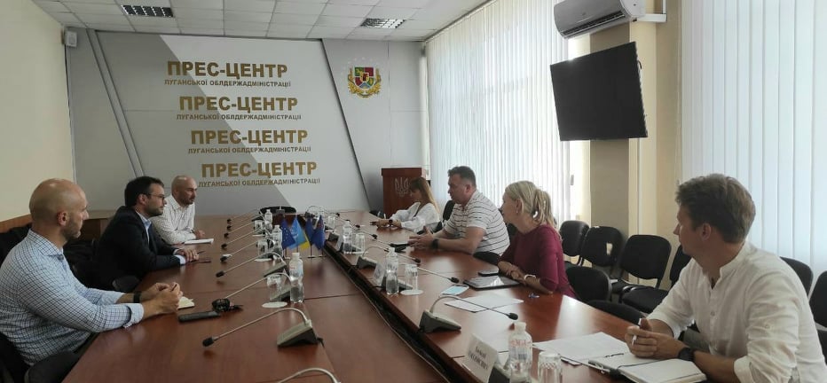 Представництво ЄС в Україні відвідало Луганщину