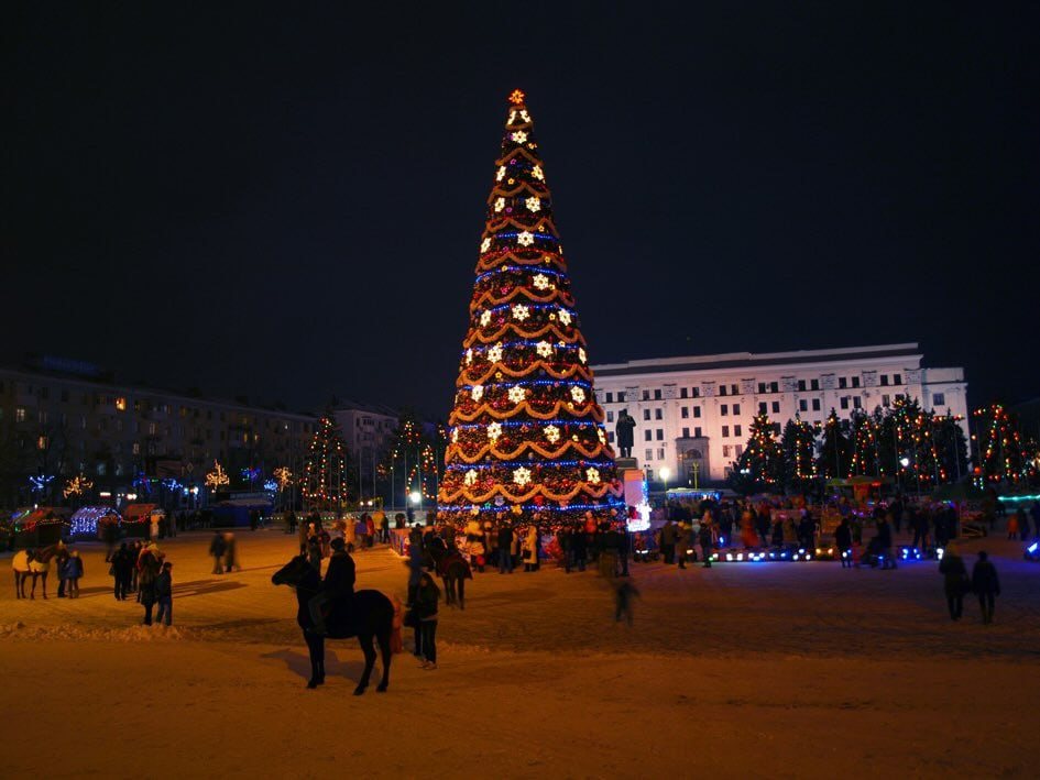 Передноворічний Луганськ. 2011 рік