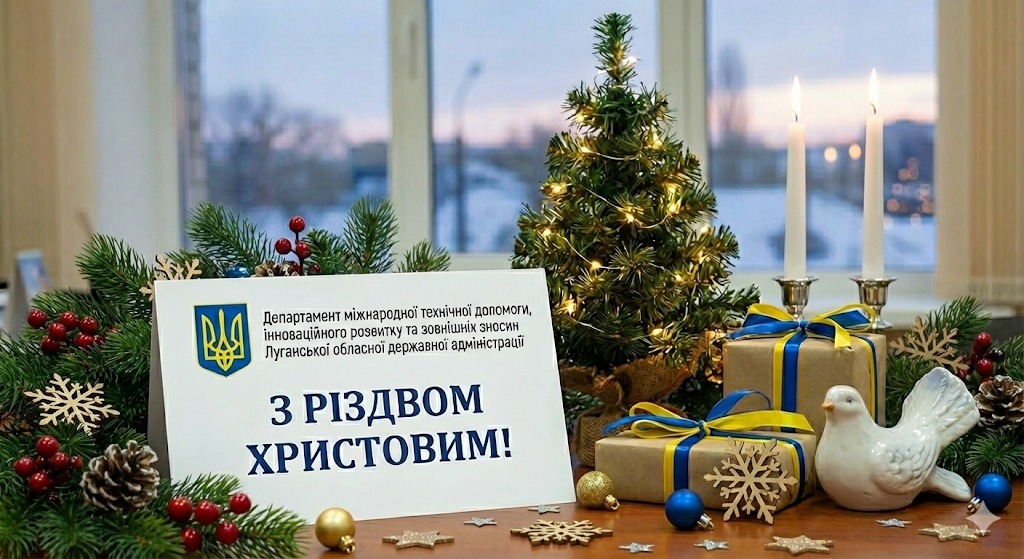Щиро вітаємо з Різдвом Христовим